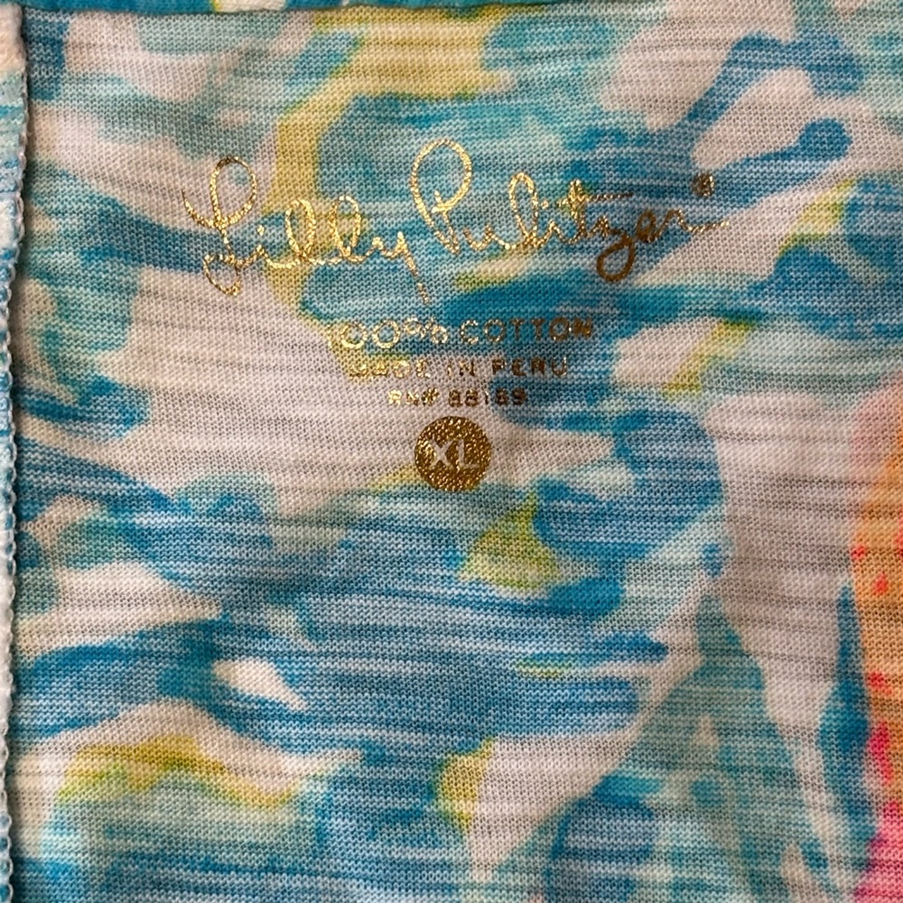 Lilly Pulitzer V-neck Sailboats Cotton Dress - Picture 3 of 9